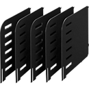 styro® scheidingswand, voor sorteerstation Styrorac, 5 stuks, zwart