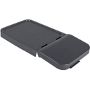 Sunware® lid, for Sigma Home transport box with volume 30 l, L 283 x W 570 x H 50 mm, recycled polypropylene, anthracite