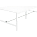 Support à rouleau de papier série TPB, montage sous table TPB, l. 1800 mm