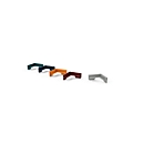 Support de rangement en coin, pour Infintiy Wall magnetoplan®, polyamide, l. 420 x P 85 x H 420 mm, gris