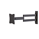 Support mural pour écran FPMA-W830BLACK NewStar, jusqu'à 27", inclinable/pivotant/réglable en profondeur, comp. VESA