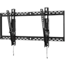 Support mural pour moniteur peerless ST670P, pour moniteurs de 46 à 90", jusqu'à 113 kg, réglable en hauteur et inclinable, noir