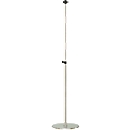 Support, pour dispositif de chauffage au carbone, argent, hauteur ajustable, Ø 450 x H 2050 mm