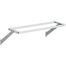 Support pour luminaires &amp; équilibreurs à ressort Treston, pour M1200, L 1200 mm, charge max. 15 kg, acier revêtu par poudre, RAL7035 (gris clair)