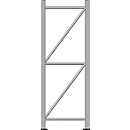 Supporting frame, for rack system WR 600, H 2200 x D 600 mm