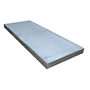 Surface Protection Trough Type BSW 126, walkable, galvanized