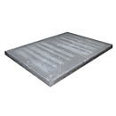 Surface Protection Trough Type BSW 22, walkable, galvanized
