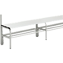 Sypro Schuhrost für Umkleidebank, Edelstahl, Nassraum & Außenbereich, 1500 mm breit

