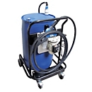 Système de citerne mobile pour fûts CEMO Bluetroll Mobil, système de pompe Cematic Blue BASIC AZV pour IBC avec châssis, pistolet automatique, 30l/min