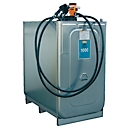 Système de réservoir diesel CEMO avec réservoir UNI, raccord TW, pompe électrique 230 V, 50 l/min, L 1660 x P 770 x H 1590 mm, 1 réservoir à 1000 l