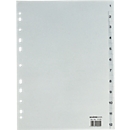 Tabbladen Recycling - gerecycled karton - A4 - numeriek 1-12 – onze merk Schäfer Shop