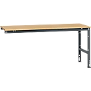 Table d'extension UNIVERSAL Standard Manuflex, plateau multiplex, 2000 x 1000, anthracite