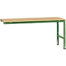 Table d'extension UNIVERSAL Standard Manuflex, plateau multiplex, 2000 x 1000, vert réséda