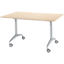 Table de réunion, 1 400 x 800 mm, érable