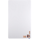 Tableau blanc ESSENCE Legamaster - sans cadre - émaillé - l. 1195 x H  2000 mm - avec bords arrondis