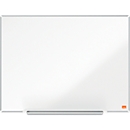 Tableau blanc Prestige nobo - cadre alu - surface Nano Clean - l. 650 x H 450 mm - avec auget