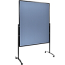Tableau d'animation Legamaster PREMIUM PLUS mobile, textile, bleu gris