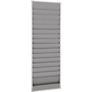 Tableau d’organisation, format A5, 15 rails, H 1315 x l. 554 mm
