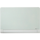 Tableau en verre Diamond Nobo, coins arrondis, avec 1 stylo et 2 aimants, 1000 x 560 mm