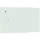 Tableau magnétique en verre artverum® sigel®, 480 x 780 mm, blanc