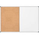 Tablero combinado Maul MAULstandard, pizarra blanca y tablero de anuncios en uno, 600 x 900 mm