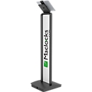 Tablet vloerstandaard BRAND ME CLING, zwart