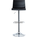 Tabouret de bar Sacramento Paperflow, siège PP, hauteur ajustable, orientable à 360°, H 590-815 mm, noir, lot de 2