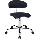 Tabouret Sitness 40, 3 dimensions ajustables, noir