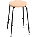 Taburete de cuatro patas, haya