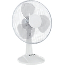 Tafelventilator, Ø 400 mm, 3 snelheden, oscillerend, in hoogte verstelbaar en zwenkbaar, 45 W vermogen, wit
