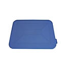 Tapa, para soporte de bolsas de basura de 120 litros, para carros de limpieza Poly I y II, L 470 x A 370 x A 40 mm