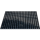 Tapis annulaire en caoutchouc, 600 x 400 mm, noir