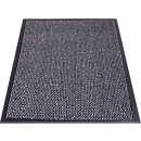 Tapis de propreté Eazycare Econ, pour l'intérieur, résistant aux UV, surface chinée, dos en vinyle antidérapant, L 900 x l 600 mm, PP, anthracite