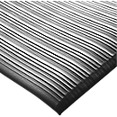 Tapis pour atelier Ribbed Orthomat®, noir, mètre linéaire x l. 900 mm