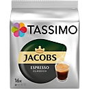 Tassimo disque de café Jacobs Espresso Classico, 16 pièces
