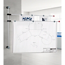 Tekeninghouder wand, lichtgrijs