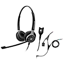 Telefon-Headset Sennheiser SC 660, kabelgebunden, binaural, HD, Ohrpolster, + Adapter CEHS-AL01