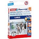 tesa® Powerstrips Large, 2 kg draagkracht per strip, 10 stuks