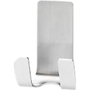 tesa Powerstrips Waterproof hook Zoom, made of metal, for wet rooms, Double hook
