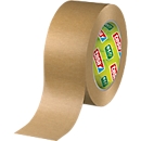 tesa® Ruban d'emballage Paper Standard ecoLogo, robuste, 1 rouleau de L 50 m x l 50 mm, papier FSC® & caoutchouc naturel, marron