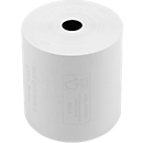 Thermorolle Exacompta, für Kassen, 1-lagig, BPA-frei, FSC-zertifiziert, 48 g/m², L 76 m x B 80 mm, Ø 80 mm, 10 Rollen, weiss