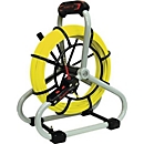 Tige en fibre de verre Profiset Bande-L.60m Courbe-R.120mm Câble-D.4,5mm