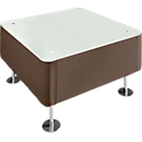 Tisch WALL IN, cappuccino