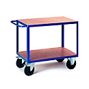 Tischwagen, 2 Ladeflächen, 850 x 500 mm, Tragkraft 500 kg, für Produktion und Werkstatt