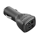 TomTom High-Speed Dual Charger - Auto-Netzteil - 2.4 A - 2 Ausgabeanschlussstellen (USB)