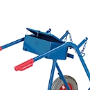 Tool box for trolley for steel bottles