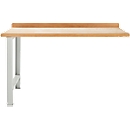 TOP-werkbank, aanbouweenheid, 1500 mm breed, lichtgrijs 