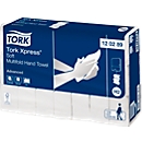 Tork® Multifold-Handtücher Xpress 120389, 2-lagig, Multifold-Handtuchsystem H2, L 260 x B 210 mm, 21 Pack á 180 Stück (3780 Tücher), weiß
