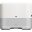 Tork® Towel Dispenser Mini 553100, single sheet dispenser, for zigzag and layer fold, plastic, white