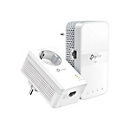TP-Link TL-WPA7617 KIT V1 Wi-Fi Kit - Powerline Adapterkit 1GbE, HomePlug AV (HPAV), HomePlug AV (HPAV) 2.0, IEEE 1901 - Wi-Fi 5 - Dual-Band - an Wandsteckdose anschließbar - mit TP-Link TL-PA7017P